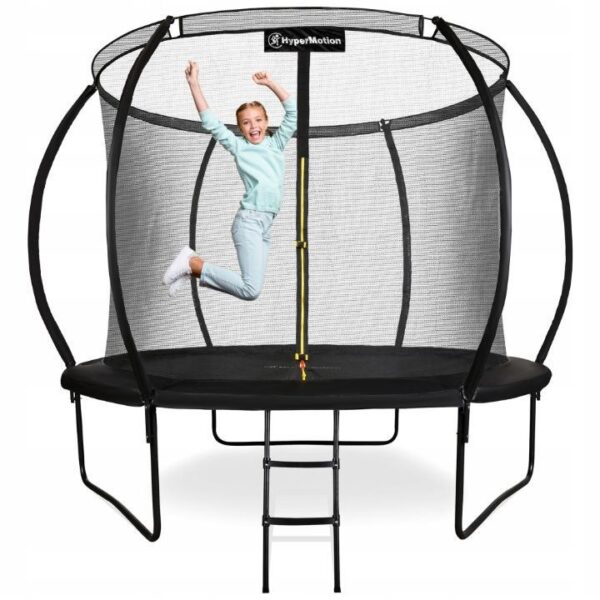trampolina dla dzieci ogrodowa 305 z drabinką i siatką szybkoschnąca 100kg